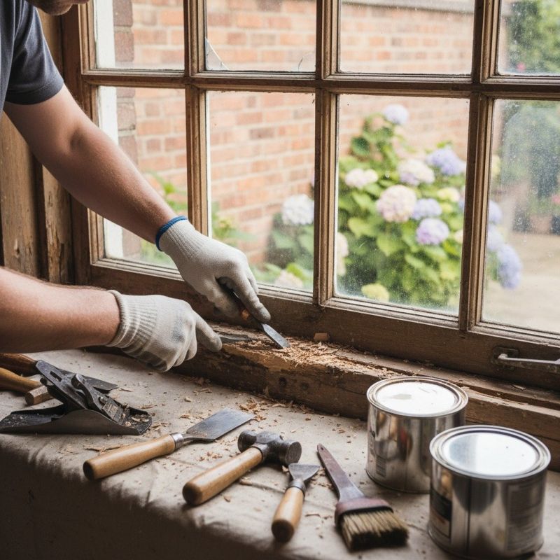 Antique Window Restoration